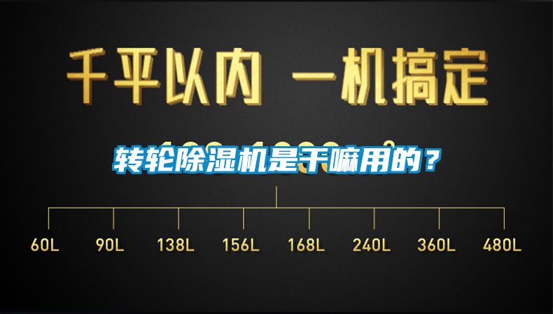 轉(zhuǎn)輪除濕機是干嘛用的？