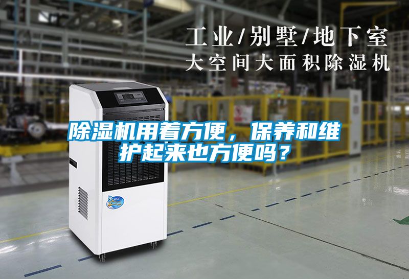 除濕機用著方便，保養(yǎng)和維護起來也方便嗎？