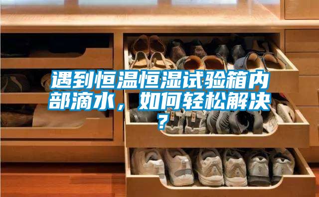 遇到恒溫恒濕試驗箱內(nèi)部滴水，如何輕松解決？