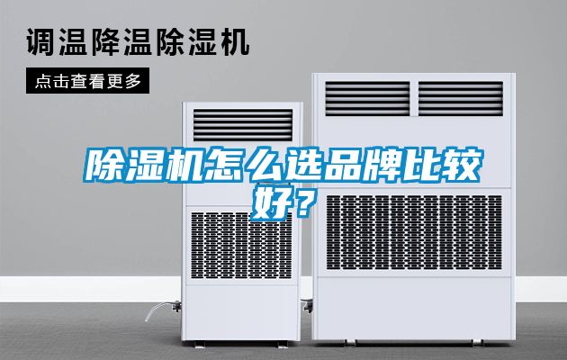 除濕機(jī)怎么選品牌比較好？