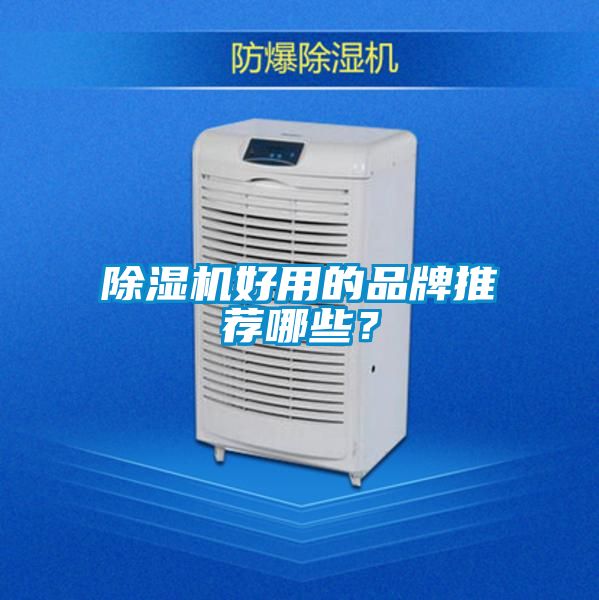除濕機(jī)好用的品牌推薦哪些？