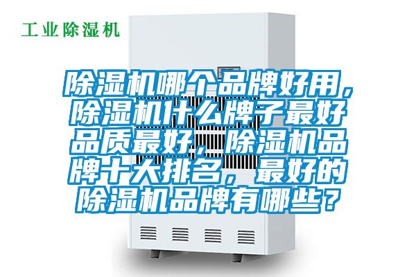 除濕機(jī)哪個(gè)品牌好用，除濕機(jī)什么牌子最好品質(zhì)最好，除濕機(jī)品牌十大排名，最好的除濕機(jī)品牌有哪些？