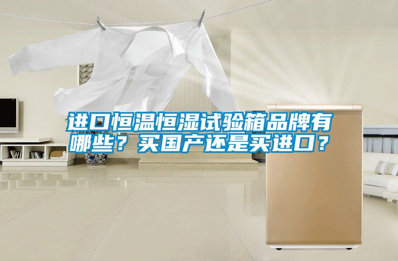 進(jìn)口恒溫恒濕試驗(yàn)箱品牌有哪些？買國產(chǎn)還是買進(jìn)口？