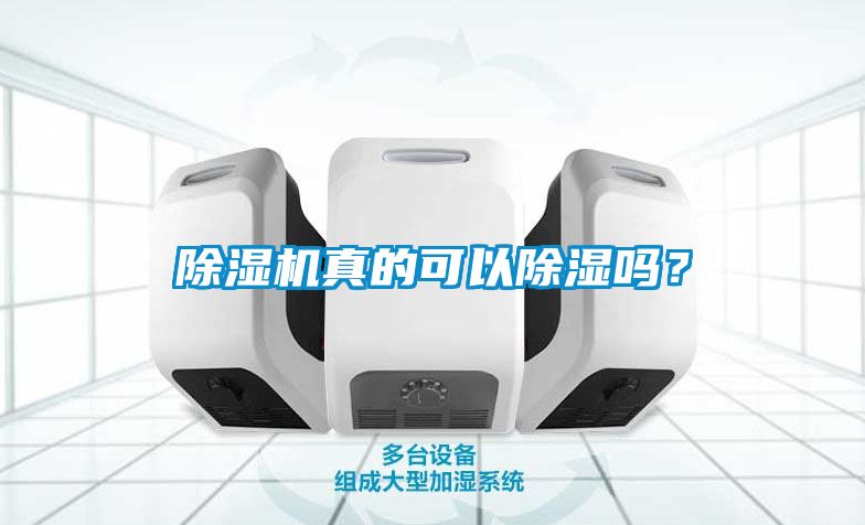 除濕機(jī)真的可以除濕嗎？